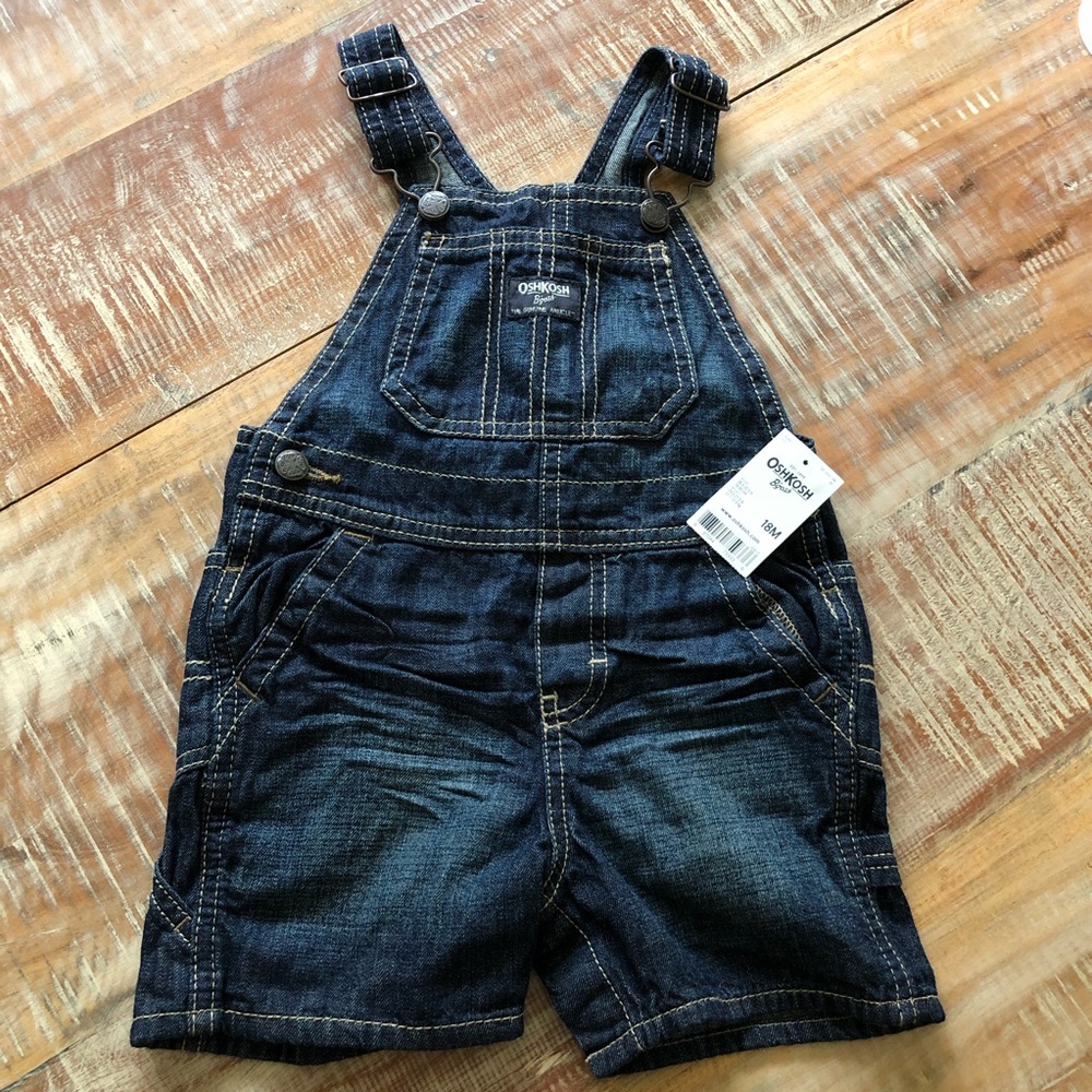 BNWT Oshkosh Overalls (18 months)